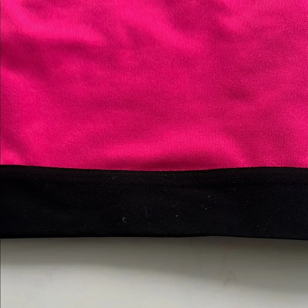 Nike Pink and Black‎ Racerback Sports Bra